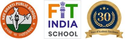 NBPS Logo with FIT India 30 years of Academic Excellence